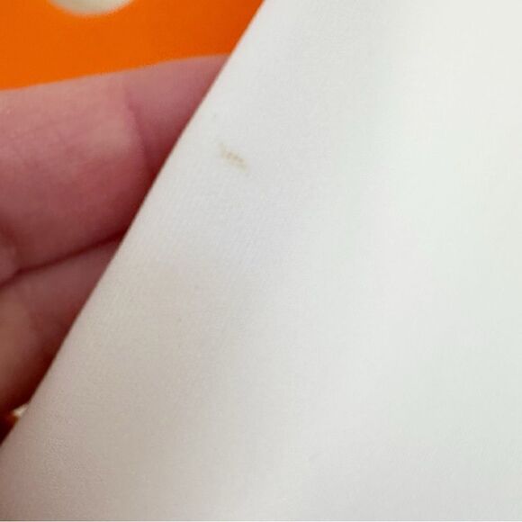 White Cold Shoulder Body Con Calvin Klein Dress Bridal Wedding Guest Prom‎ Sz 8 - Picture 16 of 16